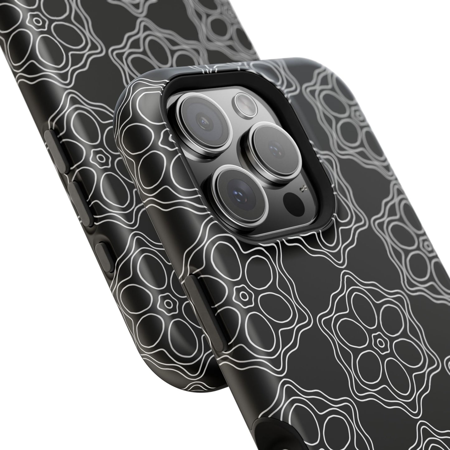 Geometric Sacred Flower - Magnetic Phone Case