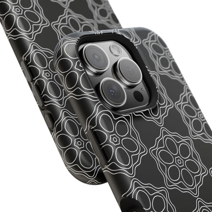 Geometric Sacred Flower - Magnetic Phone Case