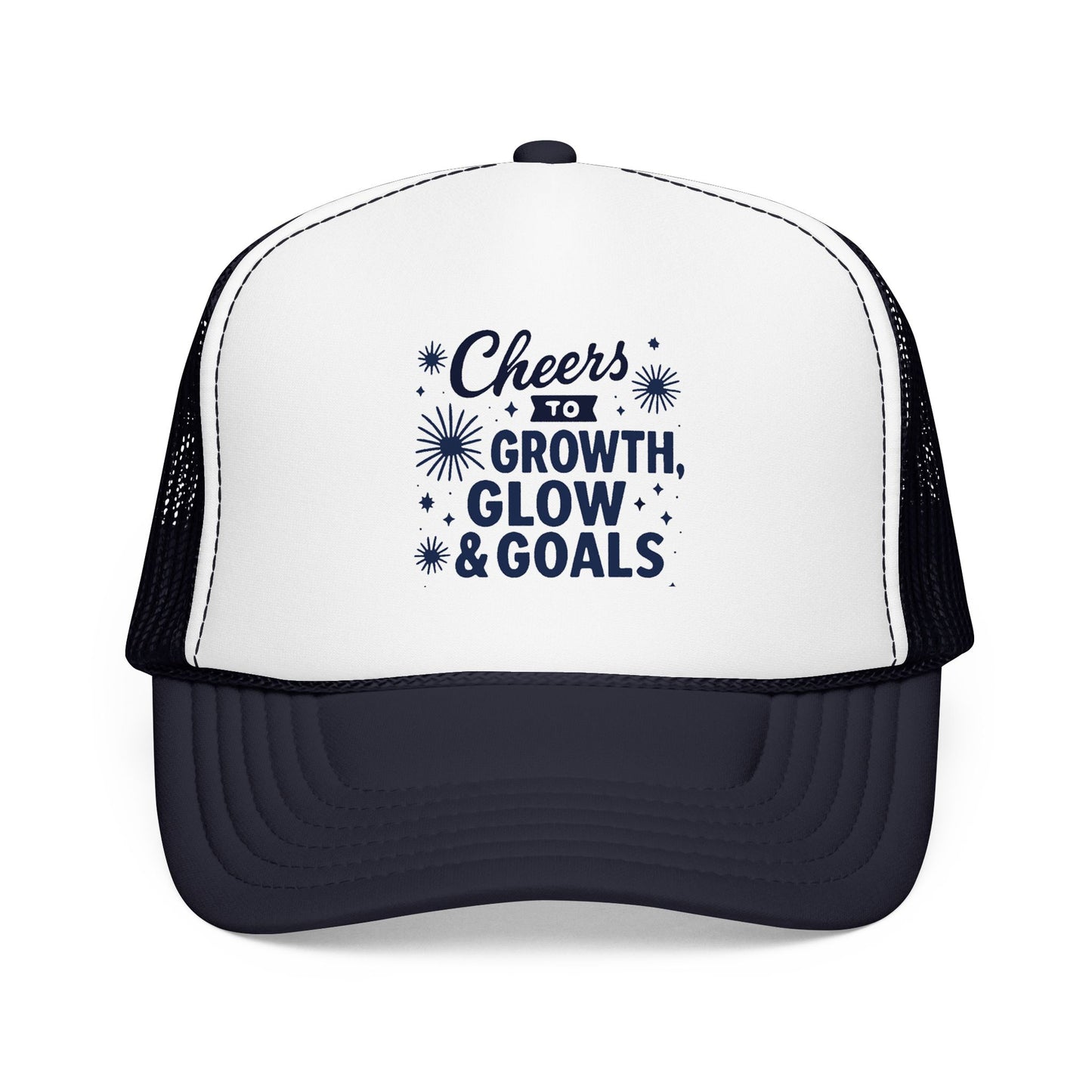 Cheers to Growth, Glow & Goals - Cap