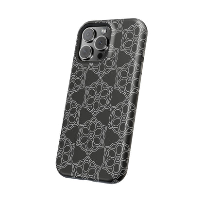 Geometric Sacred Flower - Magnetic Phone Case