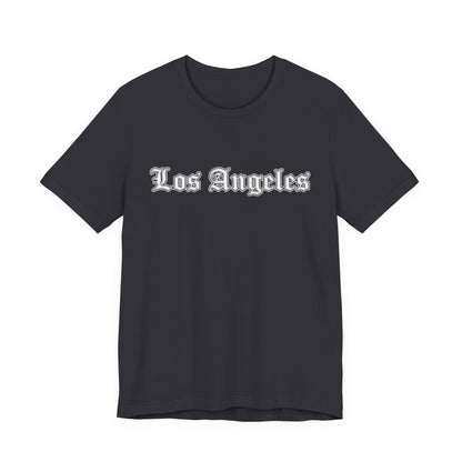 Los Angeles Unisex Jersey Tee, Casual Wear, Gift for Travelers, Summer Style, Comfortable Fit, Los Angeles Apparel