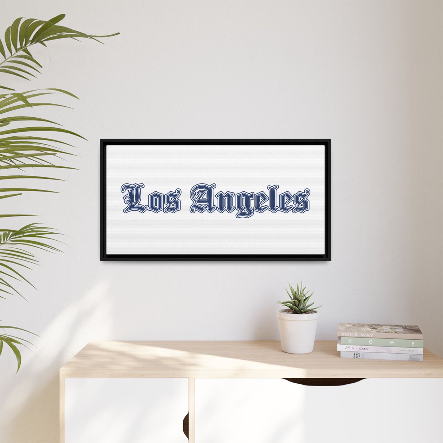 Los Angeles - Framed Canvas