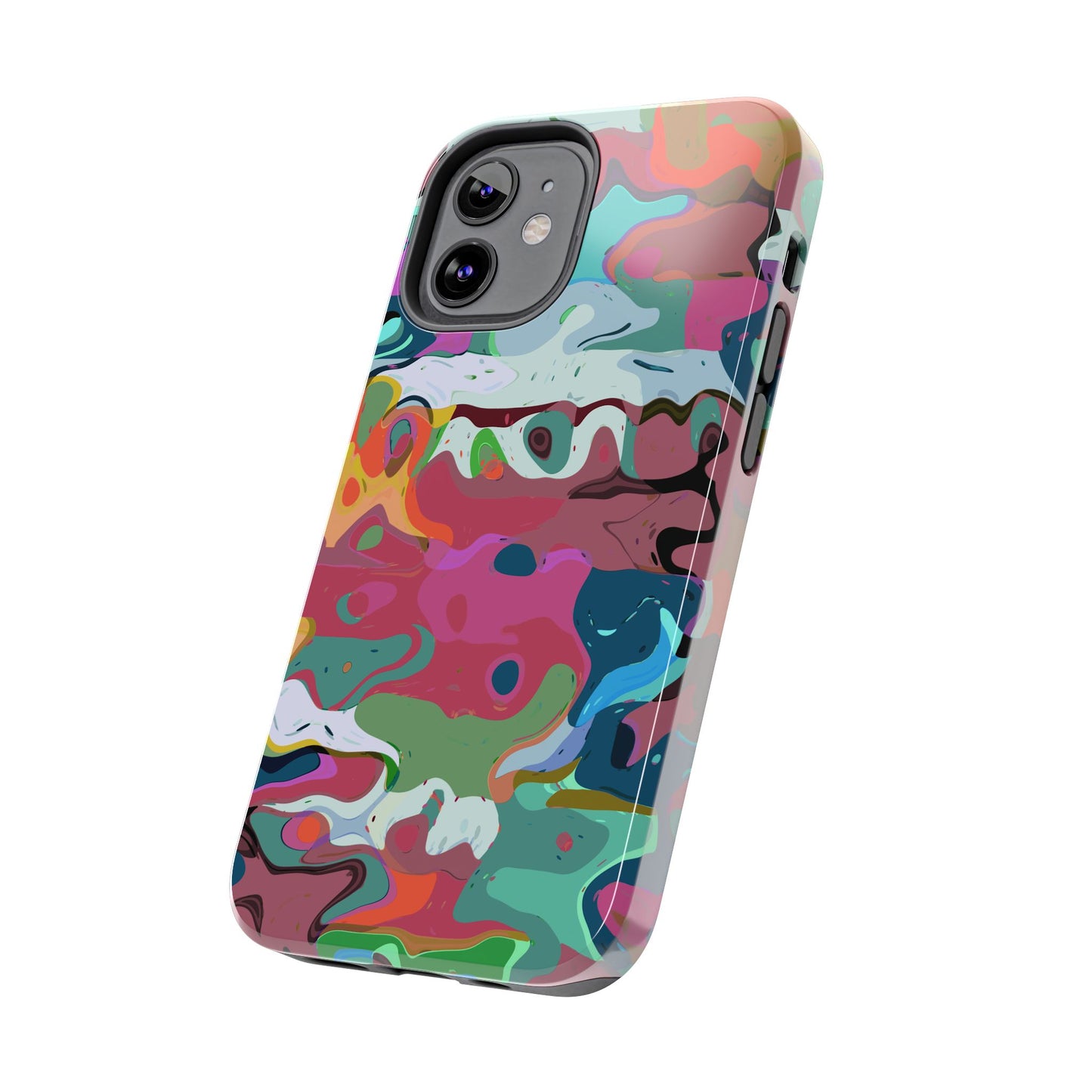 Colorful Abstract Marble - Phone Case