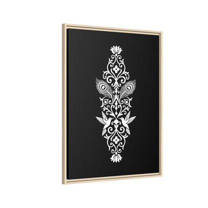 Hummingbird Soulmates - Framed Canvas
