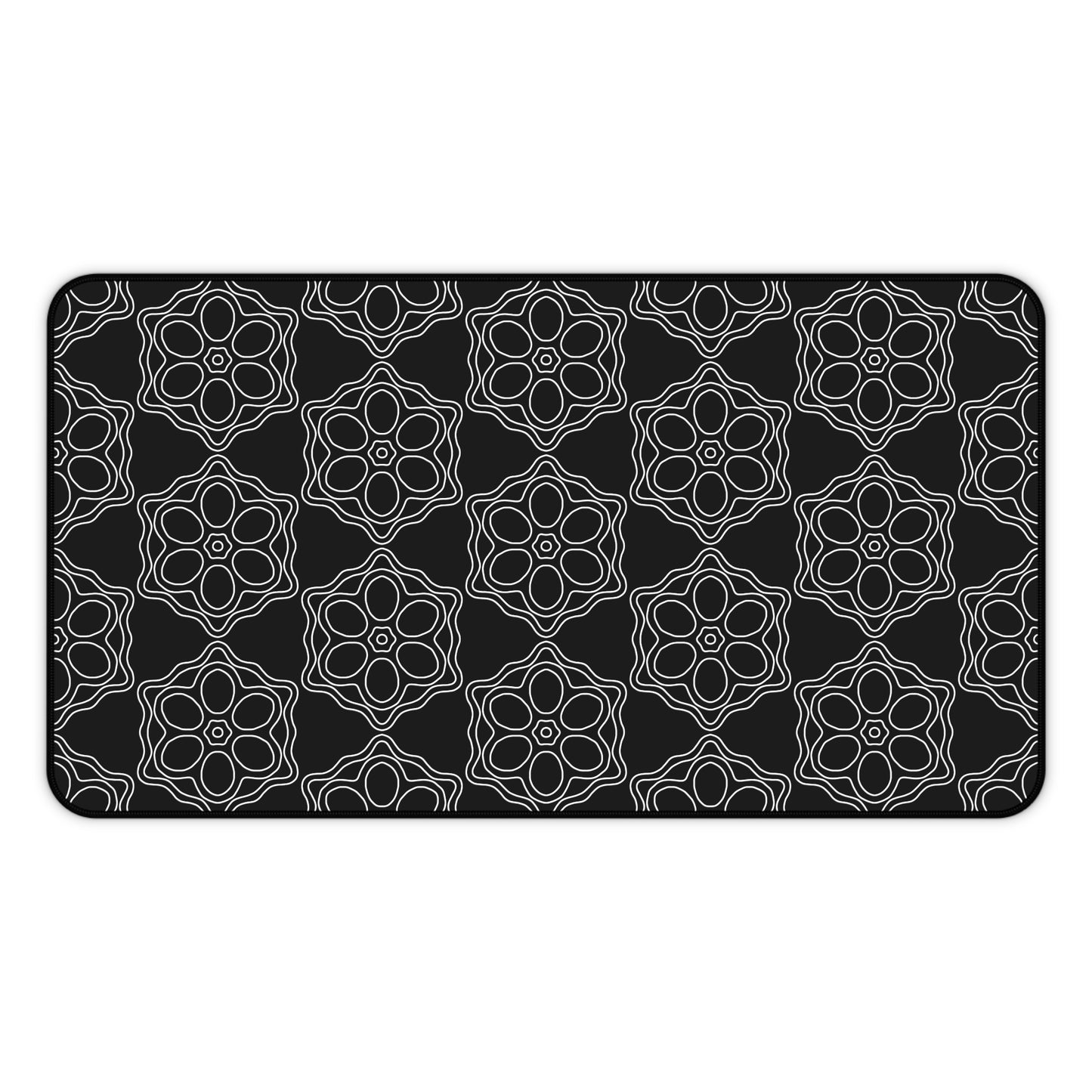 Geometric Sacred Flower - Desk Mat