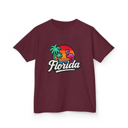 Florida Sunset Palm - Kids Tee