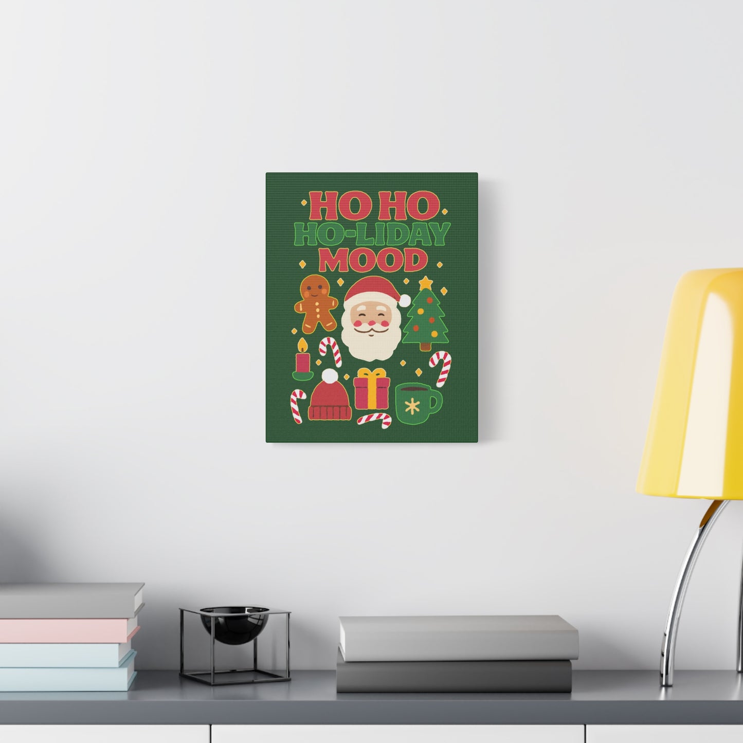 Ho Ho Ho-liday Mood - Canvas