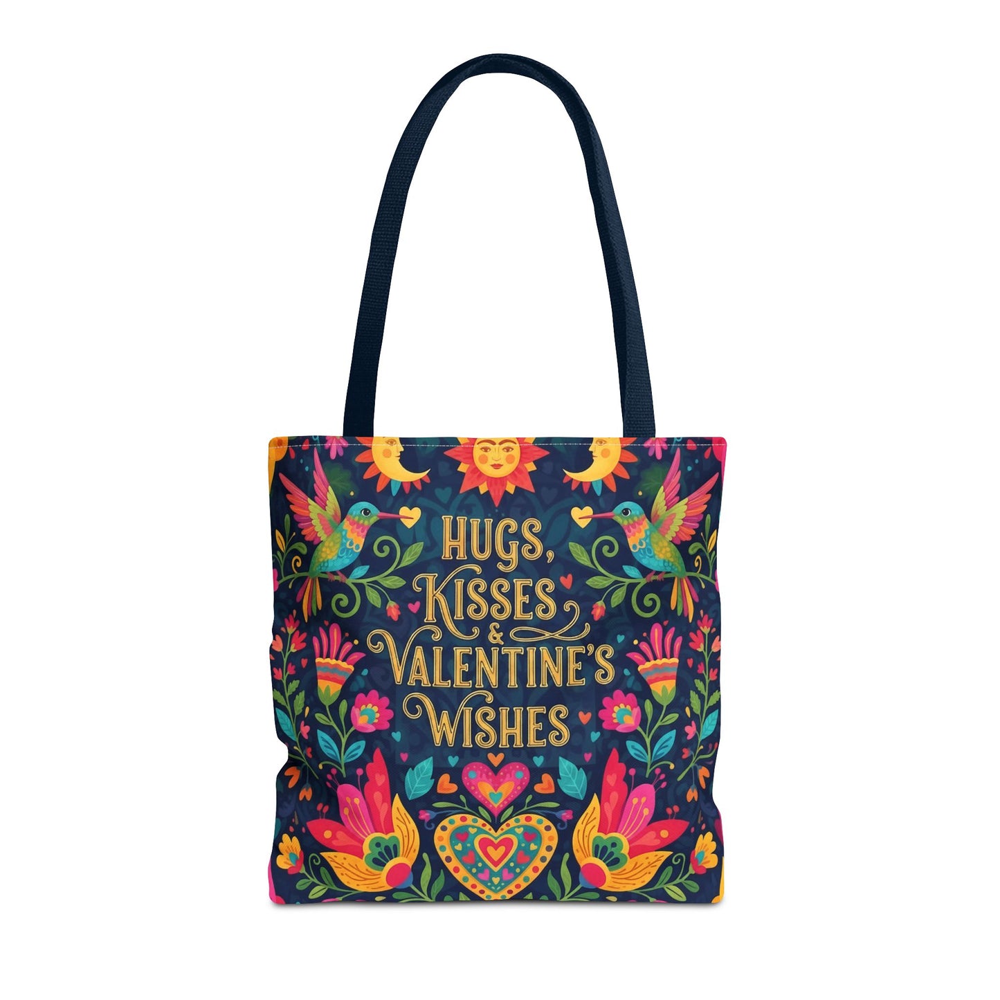 Hugs, Kisses & Valentine's Wishes - Tote Bag