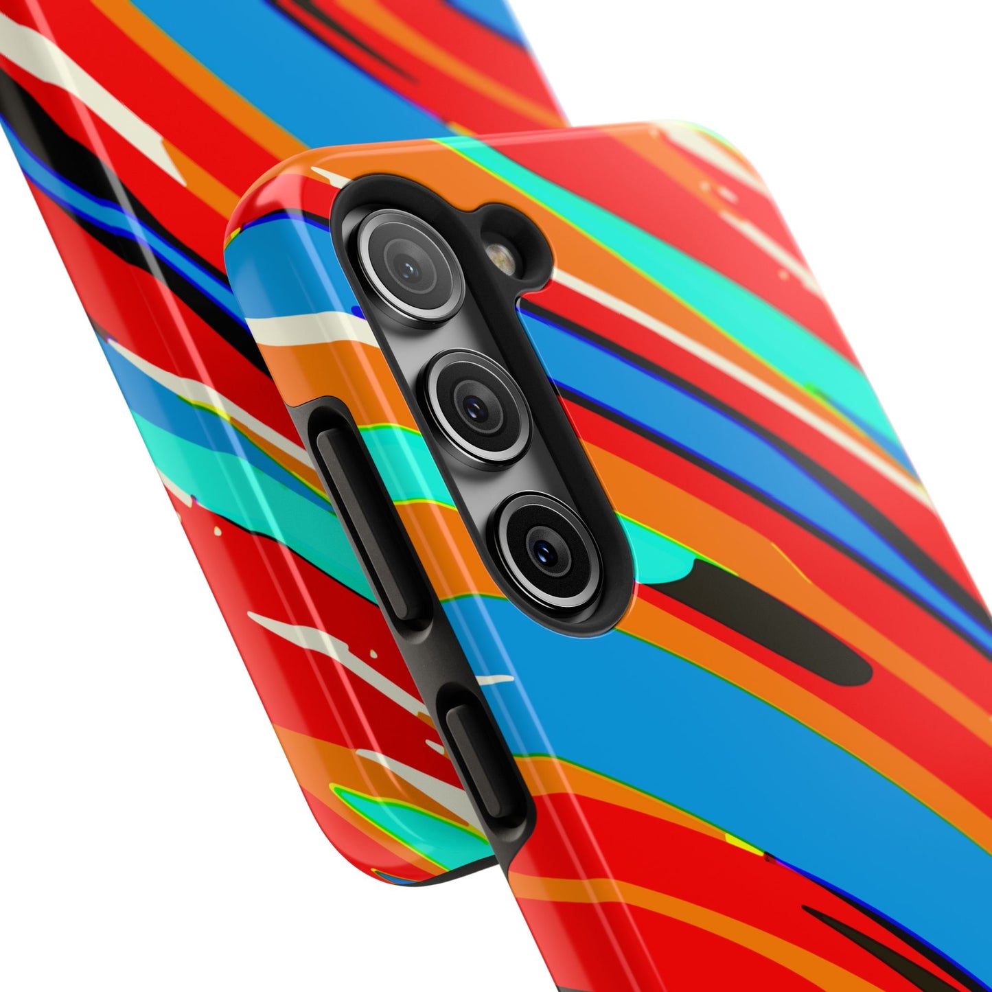 Abstract Rainbow Swirl Arc - Phone Case