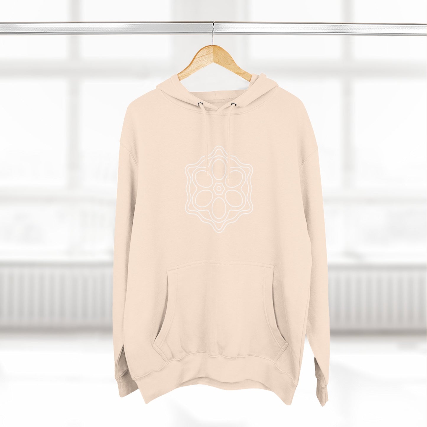 Cozy Three-Panel Fleece Hoodie, Perfect for Fall, Casual Outfit, Gift for Her, Layering Essential, Relaxed Style