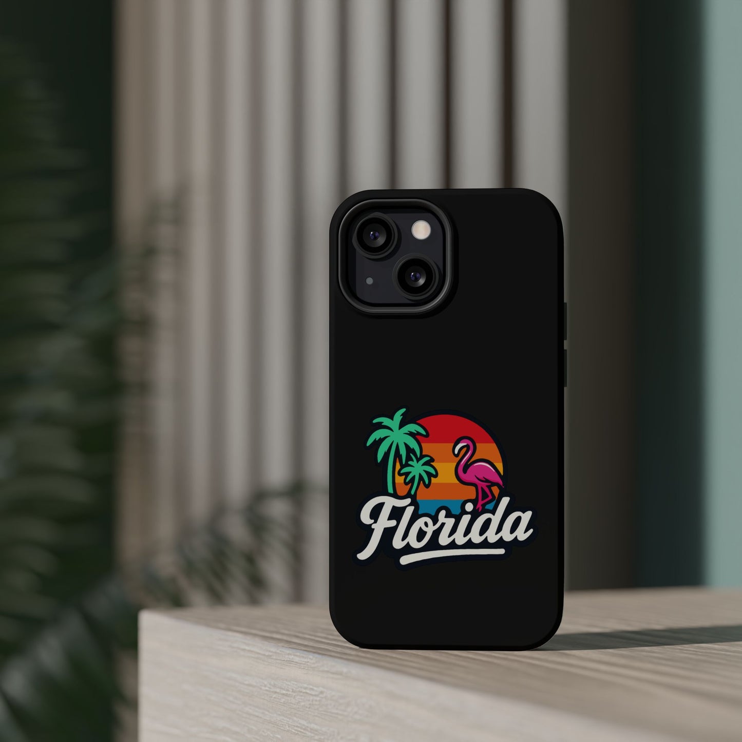 Florida Sunset Palm - Magnetic Phone Case