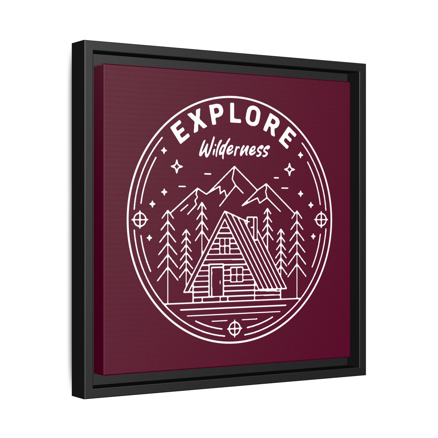 Explore Wilderness - Framed Canvas