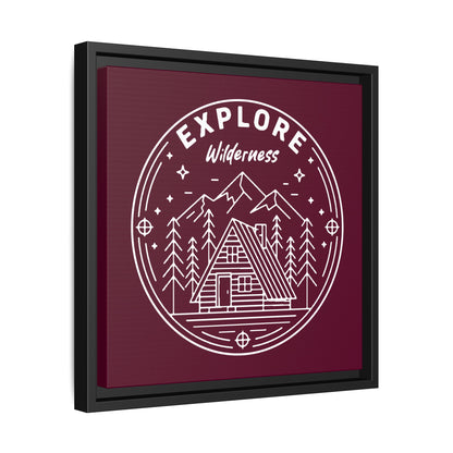 Explore Wilderness - Framed Canvas