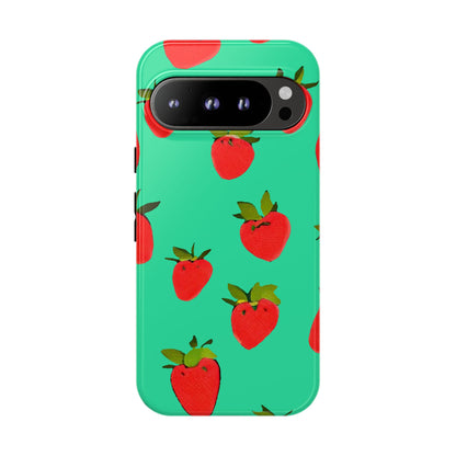 Strawberry Pattern - Phone Case