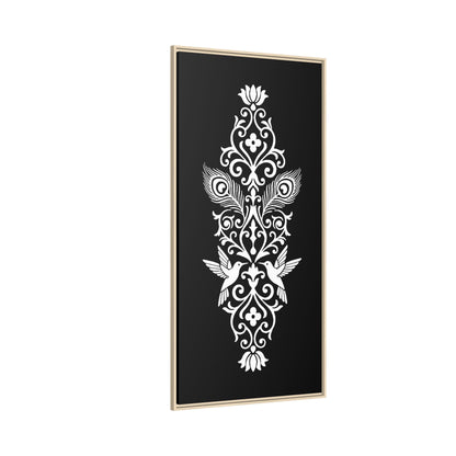 Hummingbird Soulmates - Framed Canvas