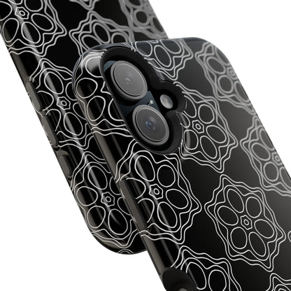 Geometric Sacred Flower - Magnetic Phone Case