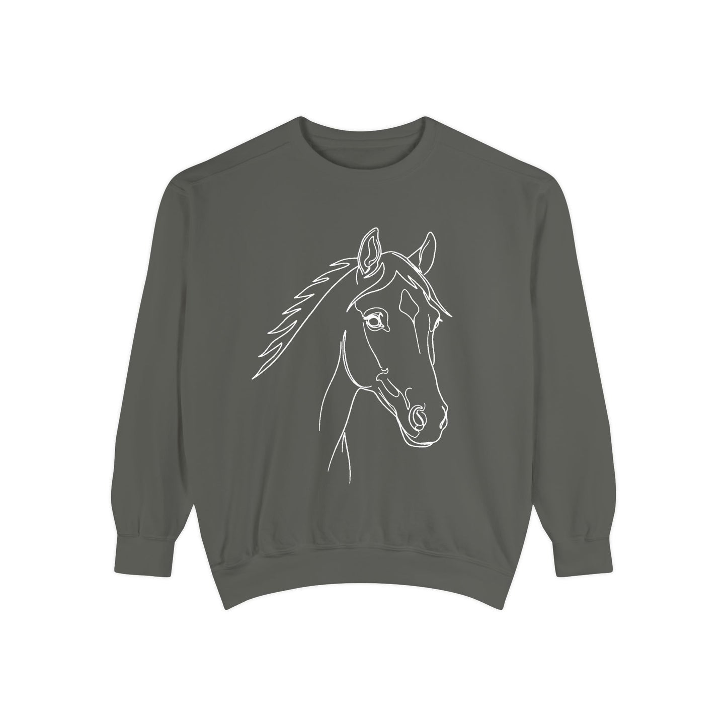 Horse Portrait Sketch - Sweatshirt