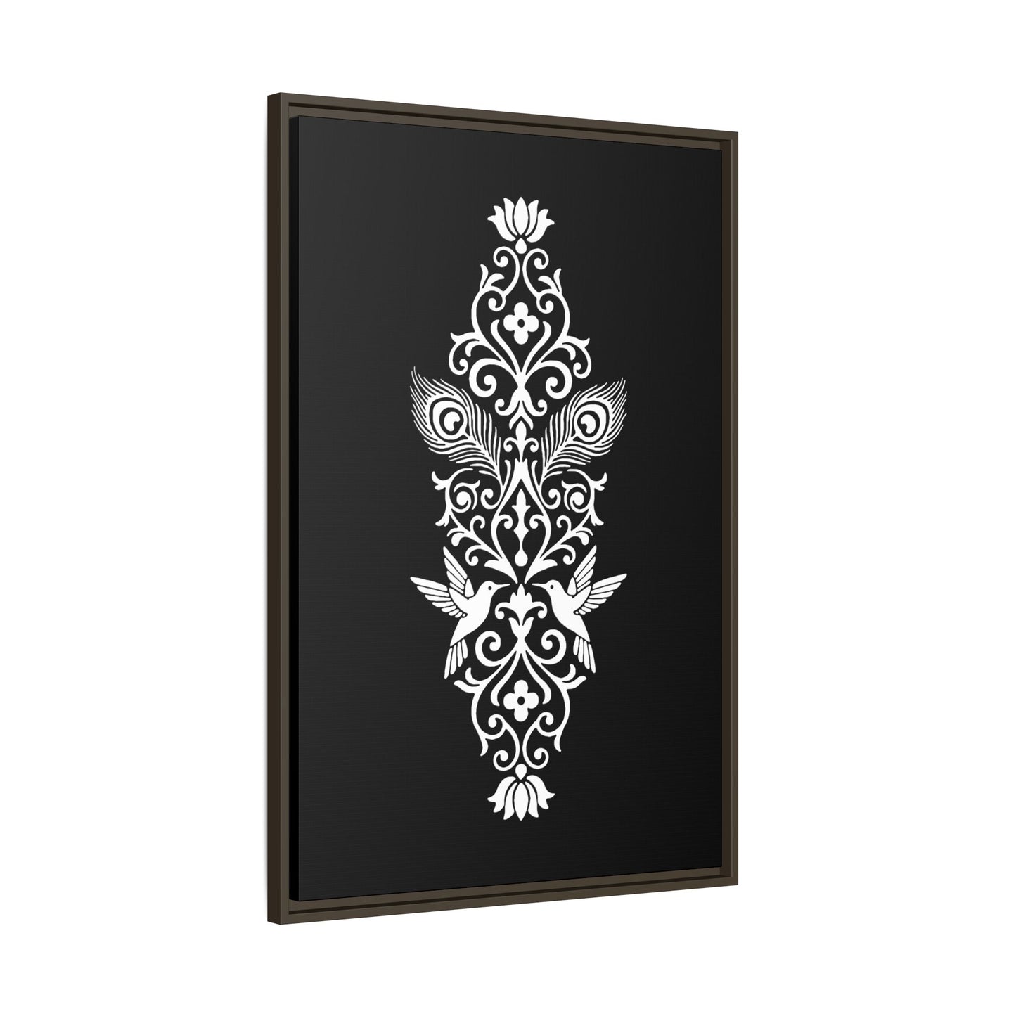 Hummingbird Soulmates - Framed Canvas