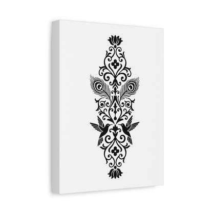 Hummingbird Soulmates - Stretched Canvas