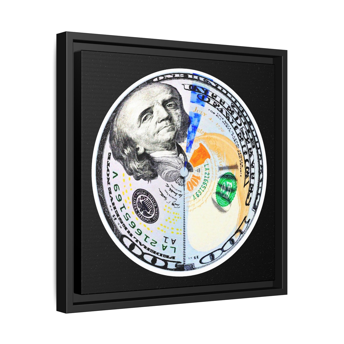 THE MOONEY - Framed Canvas