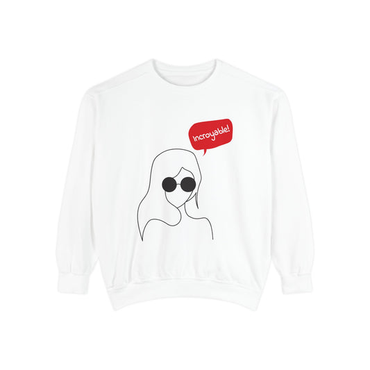 Incroyable Chic Girl - Sweatshirt