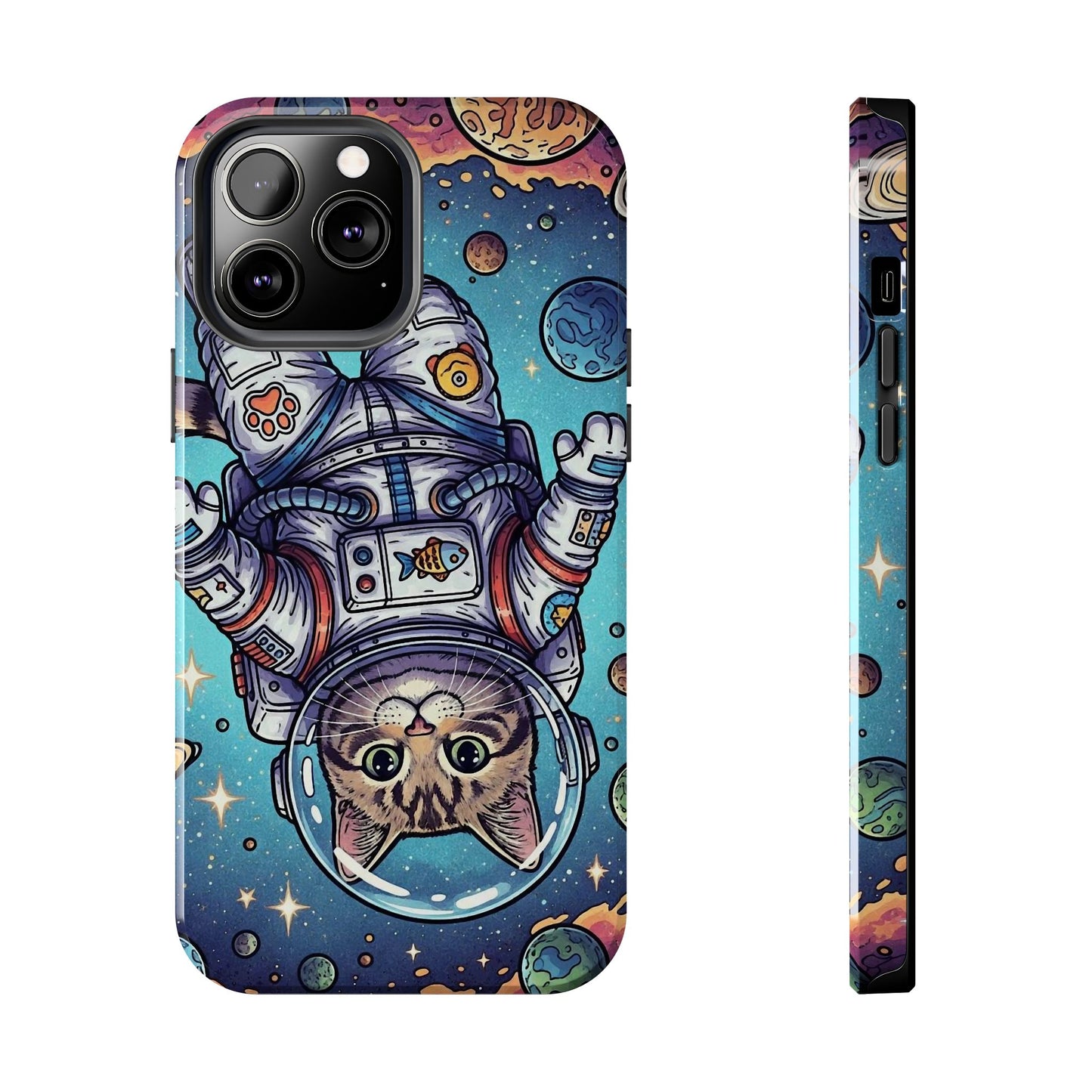 Astronaut Cat - Phone Case