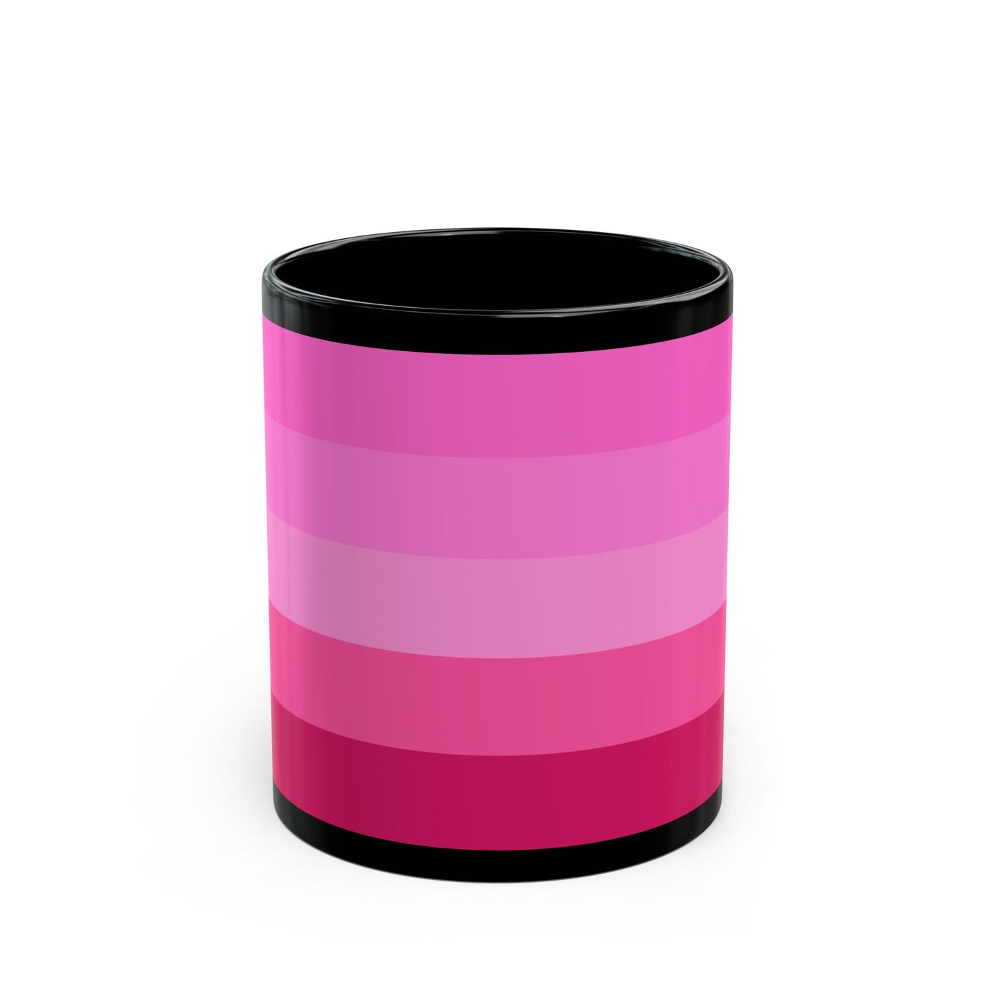 Valentine Rose Colors - Black Mug