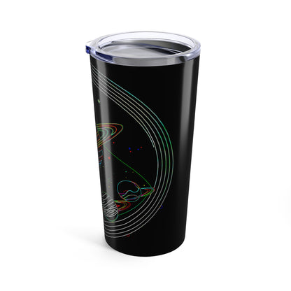 Galactic Travel Mug, Cosmic Coffee Cup, Space Planet, 20oz Travel Tumbler, Starry Insulated Mug, Astronomy Gift