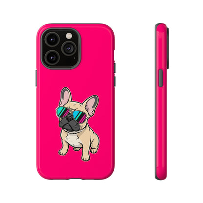 French Bulldog with Sunglasses - Phone Case
