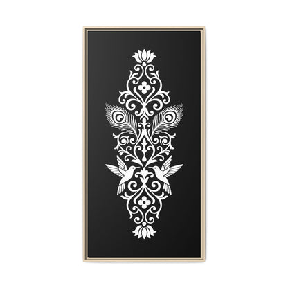 Hummingbird Soulmates - Framed Canvas