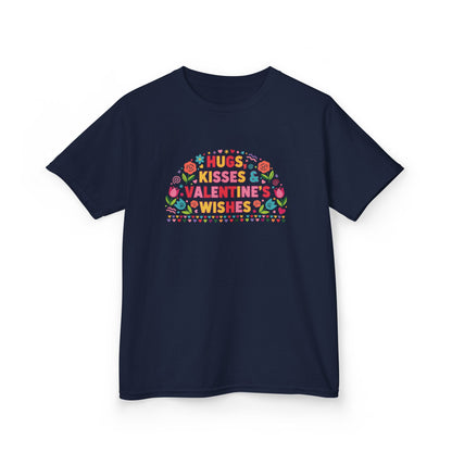 Hugs, Kisses & Valentine’s Wishes - Kids Tee