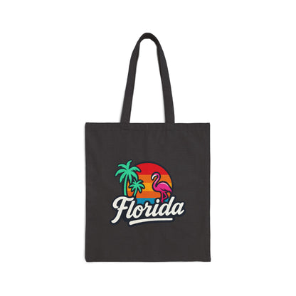 Florida Sunset Palm - Tote Bag