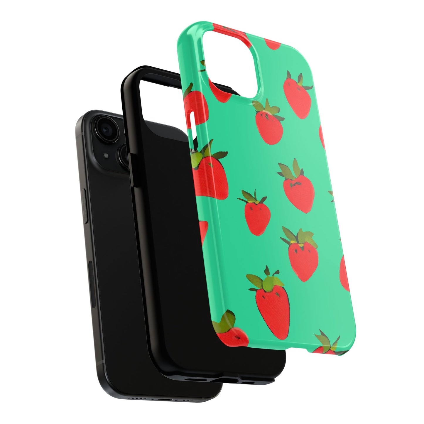 Strawberry Pattern - Phone Case
