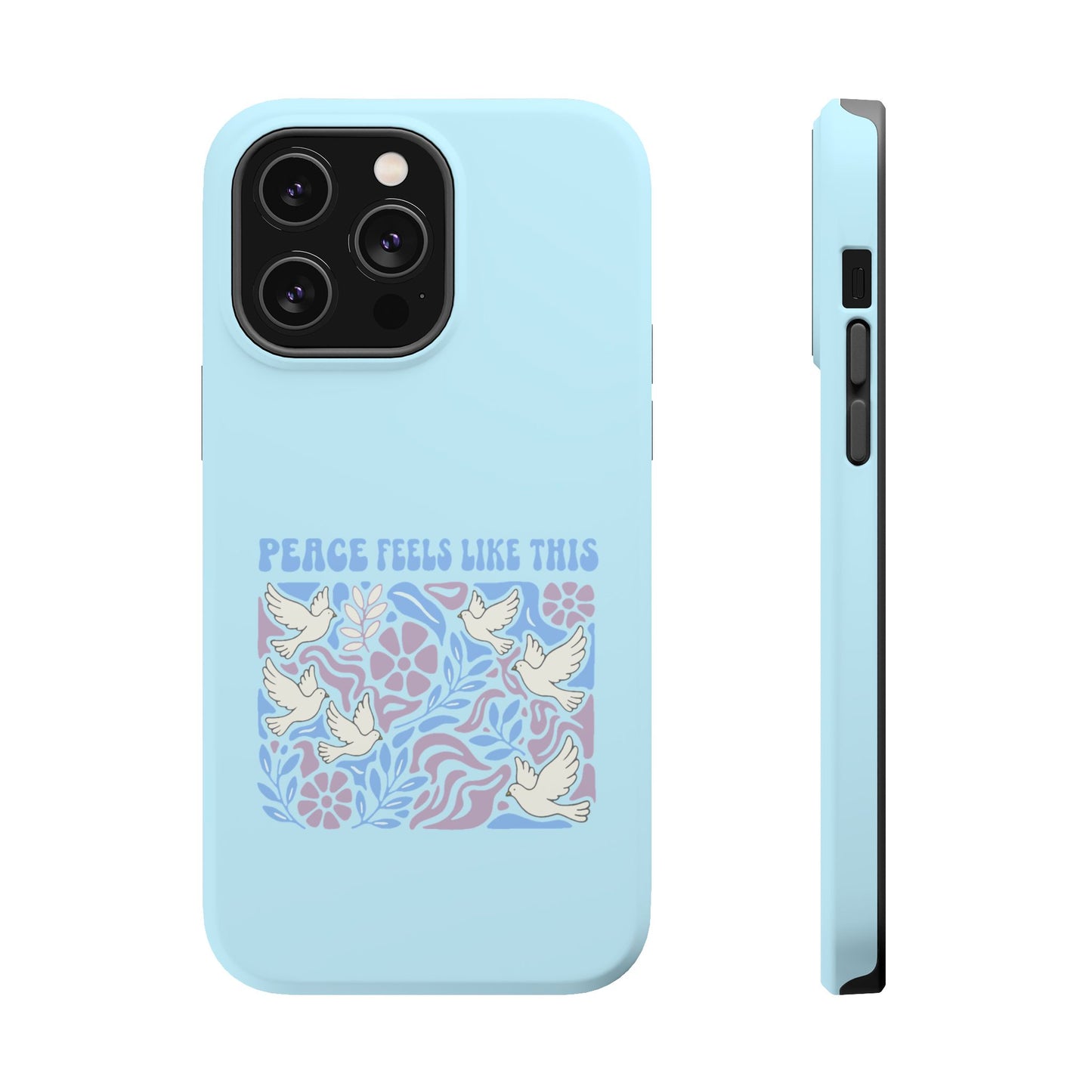 Peace Tells Like This - Magnetic Phone Case