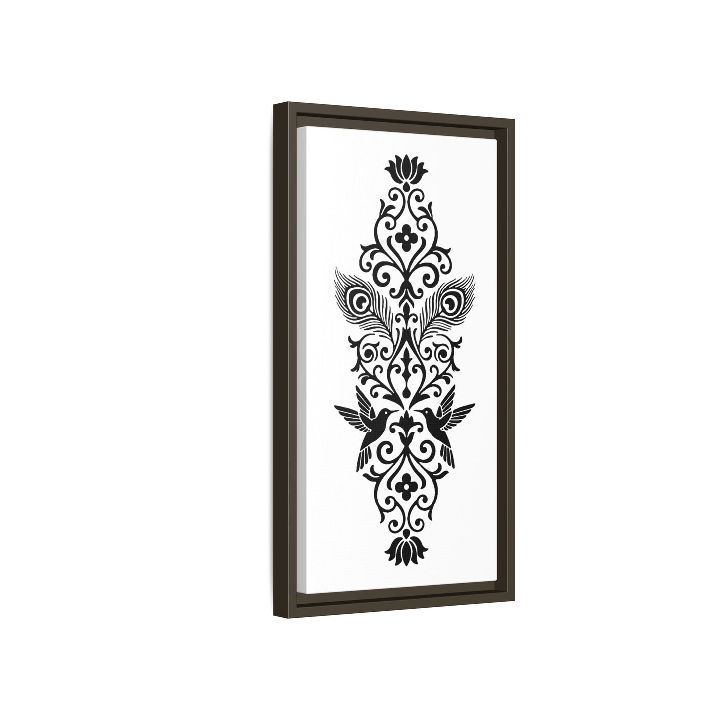 Hummingbird Soulmates - Framed Canvas