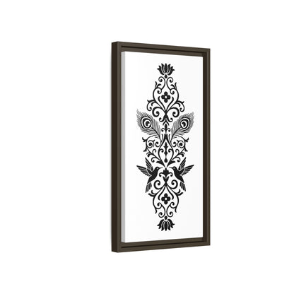 Hummingbird Soulmates - Framed Canvas