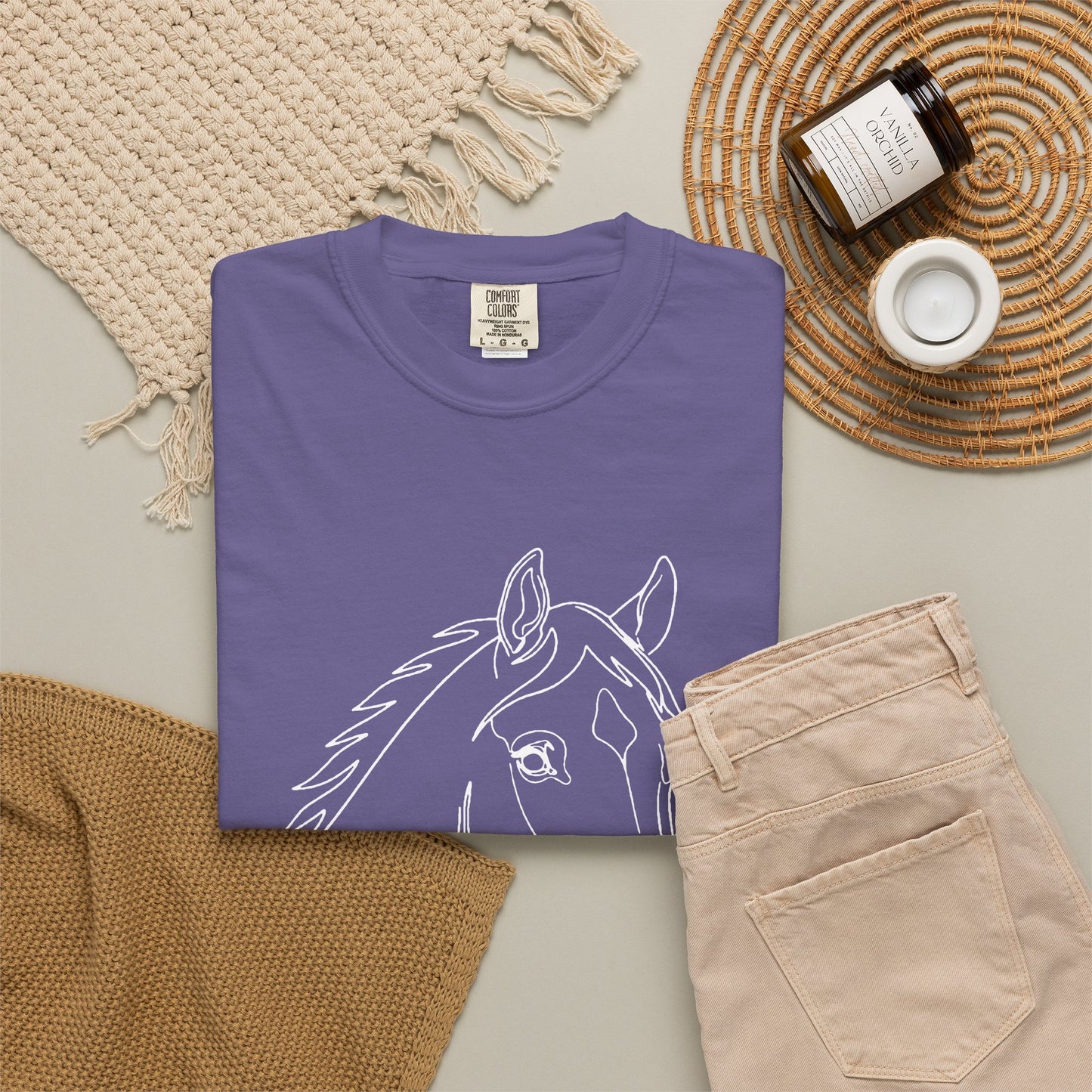 Horse Portrait Sketch - T‑Shirt