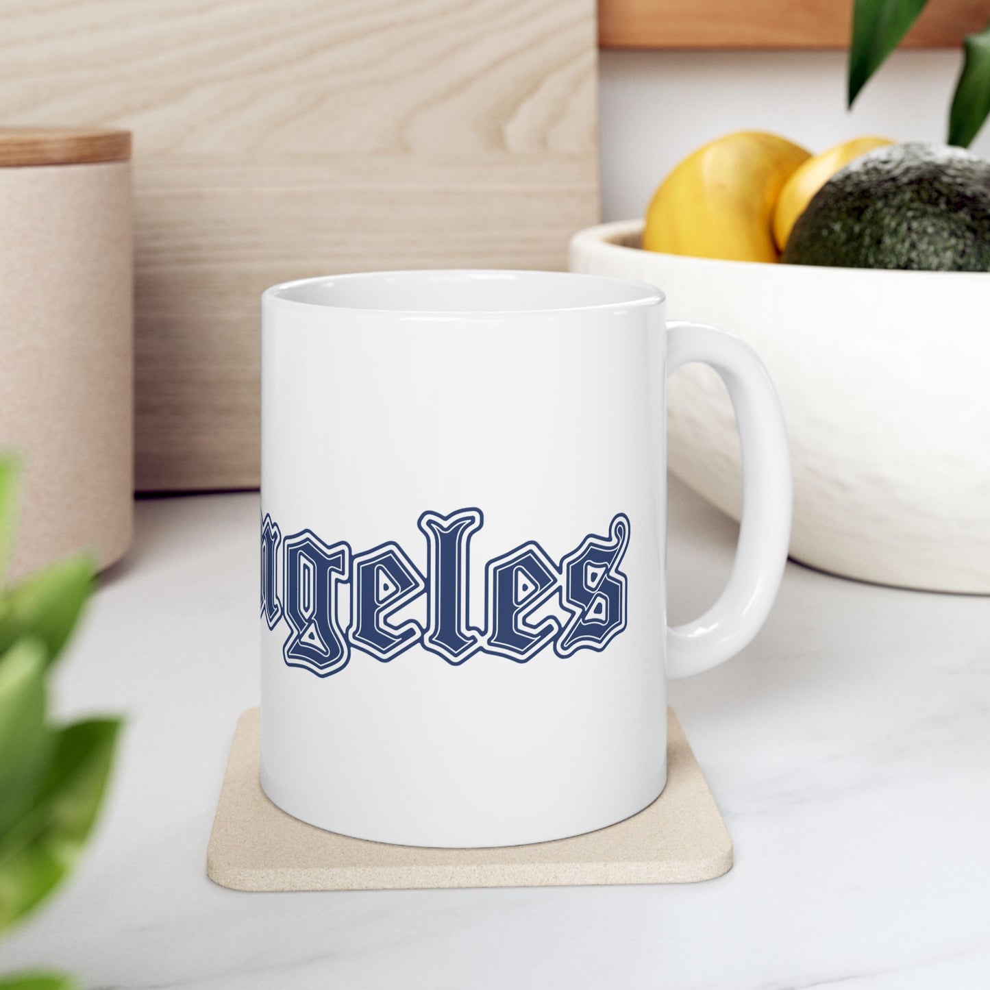 Stylish Los Angeles Ceramic Mug, Perfect for Coffee Lovers, Gift for Friends, Travel Souvenir, Home Office Decor, Birthday