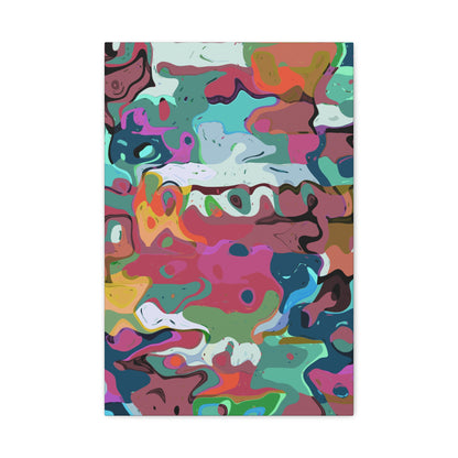 Colorful Abstract Marble - Canvas