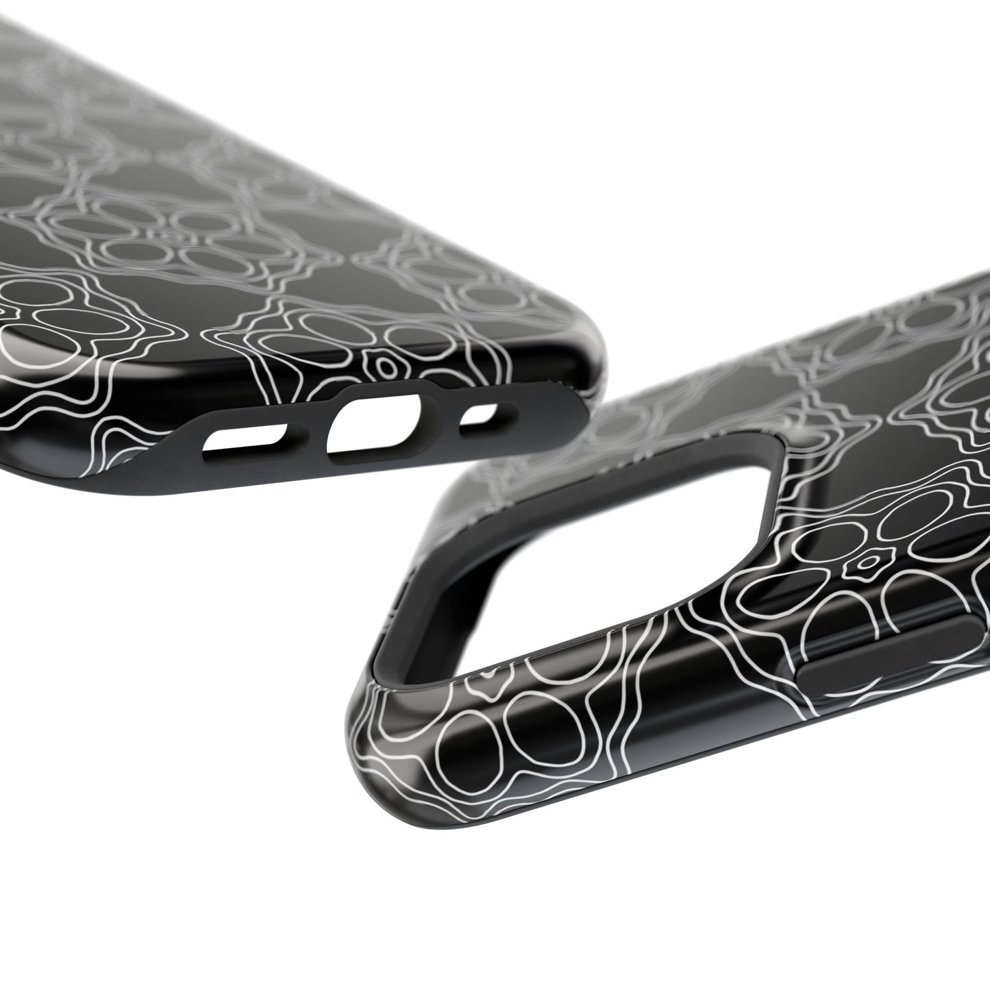 Geometric Sacred Flower - Magnetic Phone Case