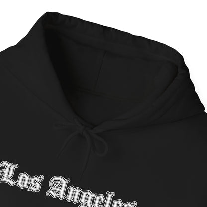 Los Angeles Gothic Hoodie - Cozy Streetwear, Unisex Sweatshirt, Perfect for Casual Outfits, Gift for Travelers, Vintage Aesthetic