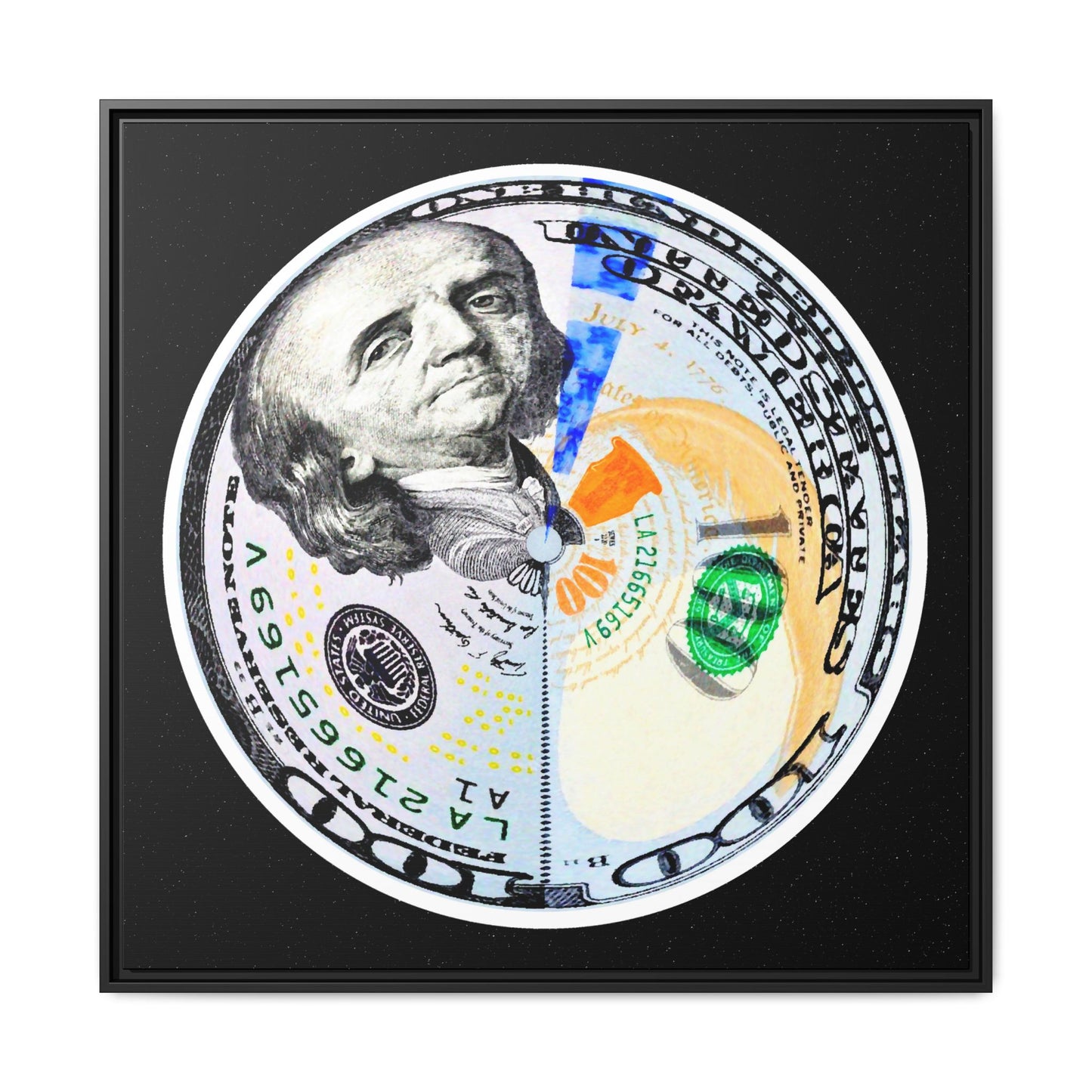 THE MOONEY - Framed Canvas