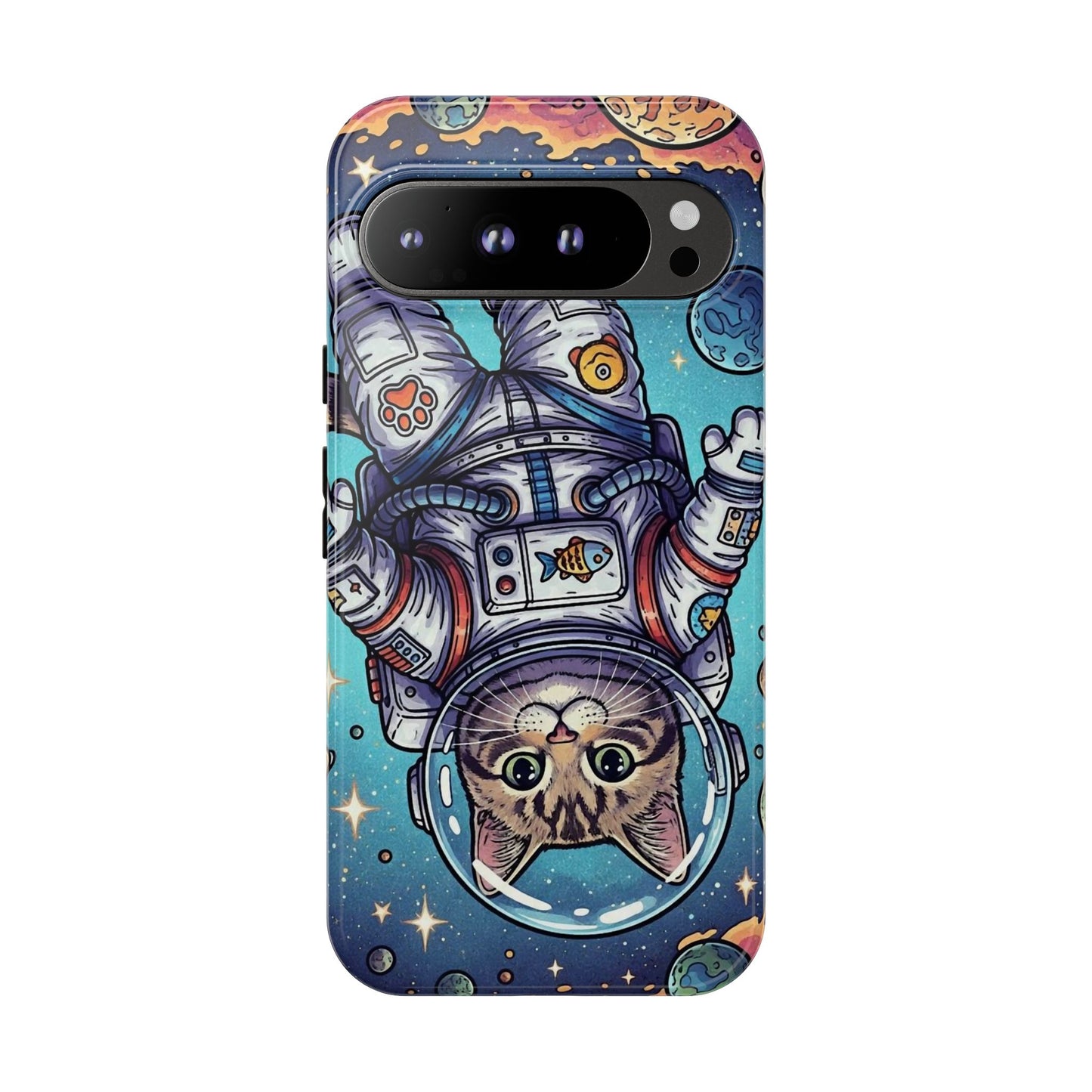 Astronaut Cat - Tough Phone Case