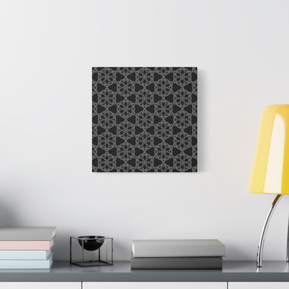 Geometric Sacred Flower - Canvas