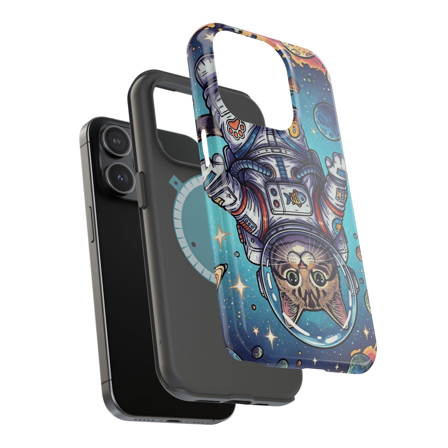 Astronaut Cat - Magnetic Phone Case