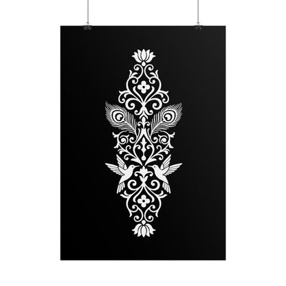 Hummingbird Soulmates - Rolled Poster