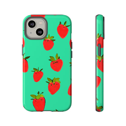 Strawberry Pattern - Phone Case