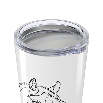 Horse Portrait Sketch - Tumbler