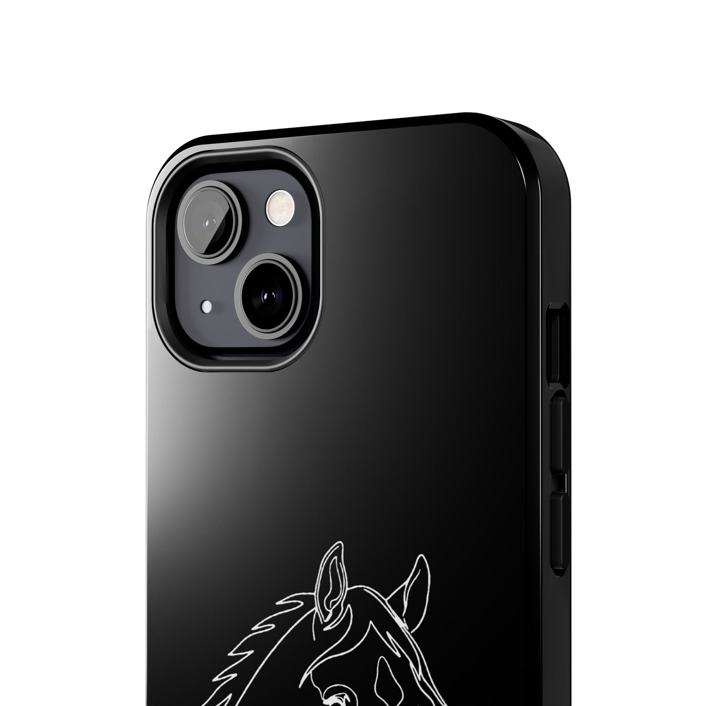 Horse Portrait Sketch - Phone Case
