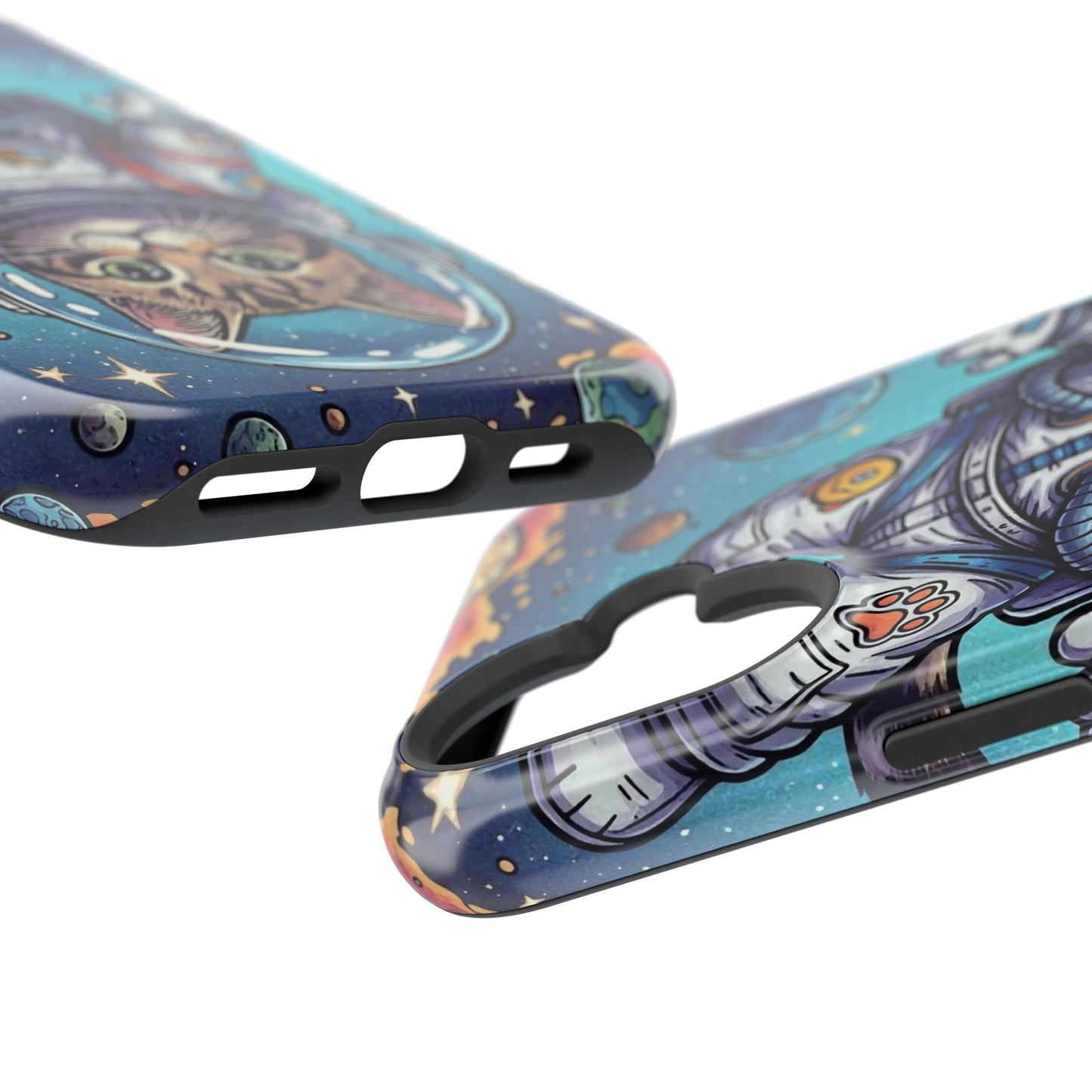Astronaut Cat - Magnetic Phone Case
